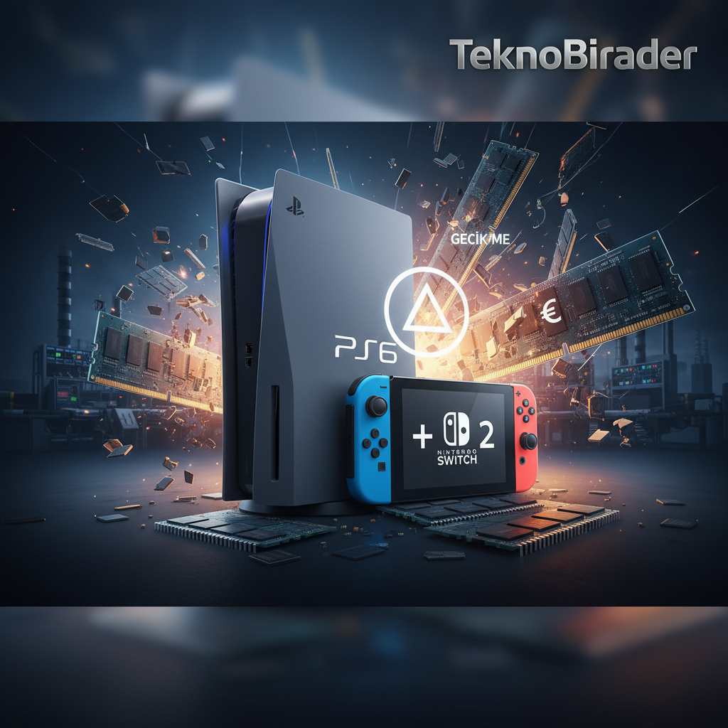 Artan RAM Fiyatları Oyun Konsollarını Vuruyor: PS6 Ertelenebilir, Switch 2 Pahalanabilir