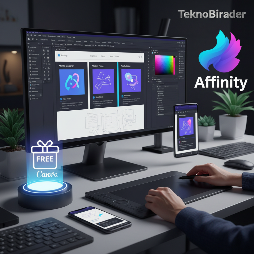 Canva’nın Ücretsiz Tasarım Paketi: Affinity İncelemesi