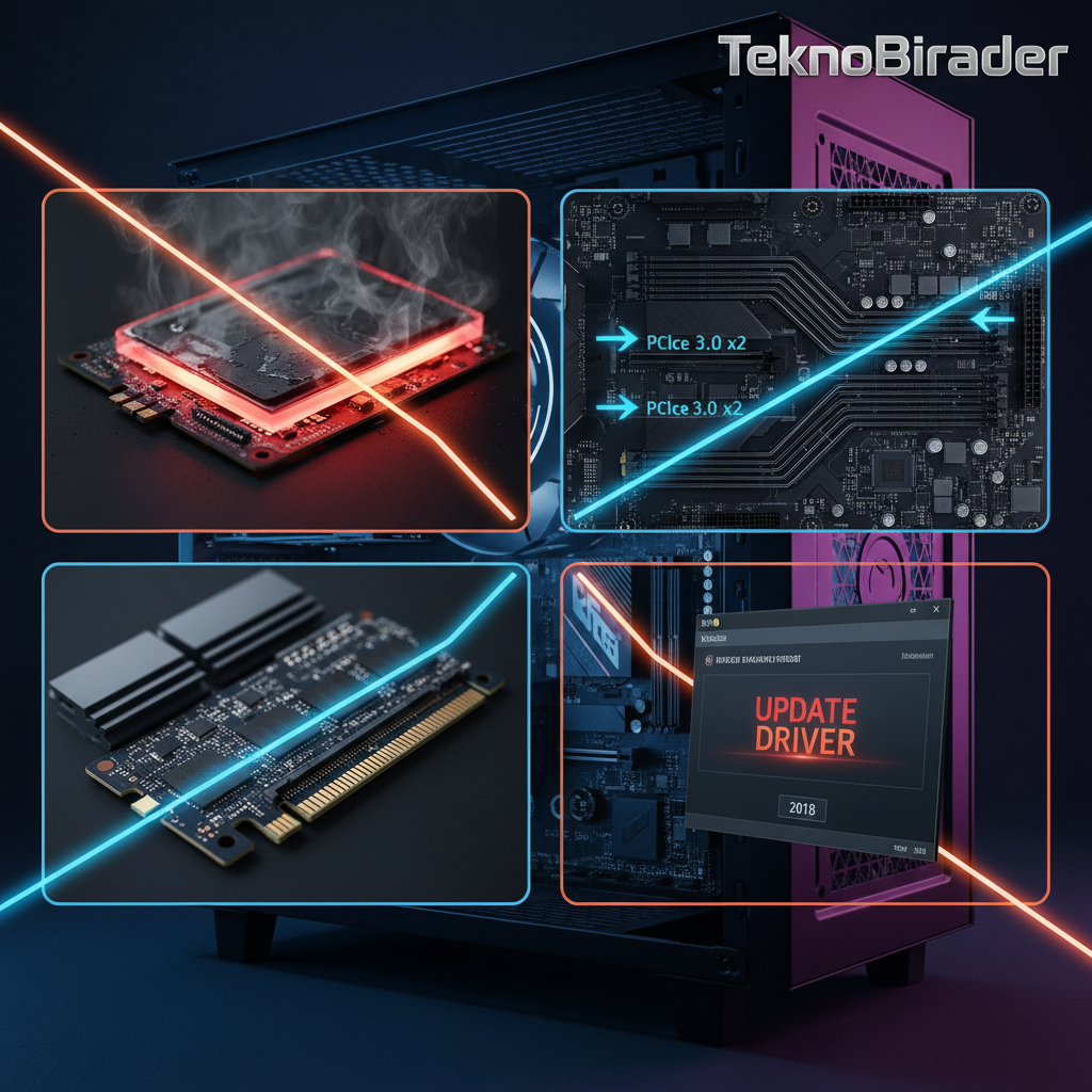 NVMe SSD Hızınızı Yarı Yarıya Düşürebilecek 4 Hata