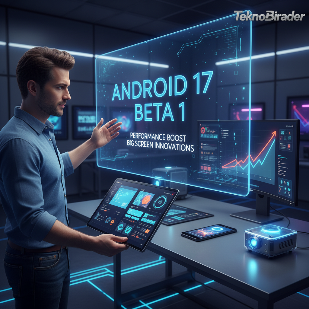 Android 17 Beta 1 Tanıtıldı: Performans ve Büyük Ekran Yenilikleri Geliyor