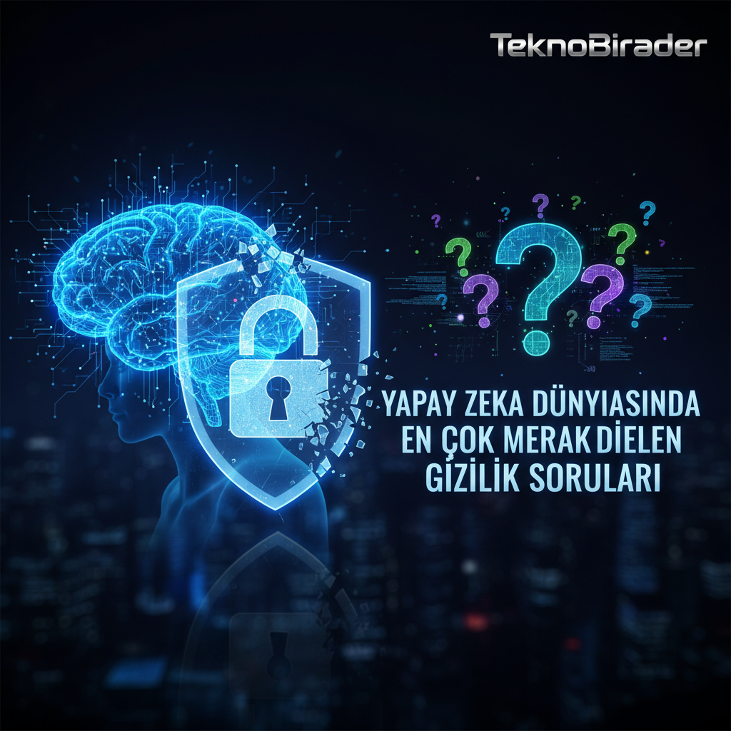 Yapay Zeka Dünyasında En Çok Merak Edilen Gizlilik Soruları
