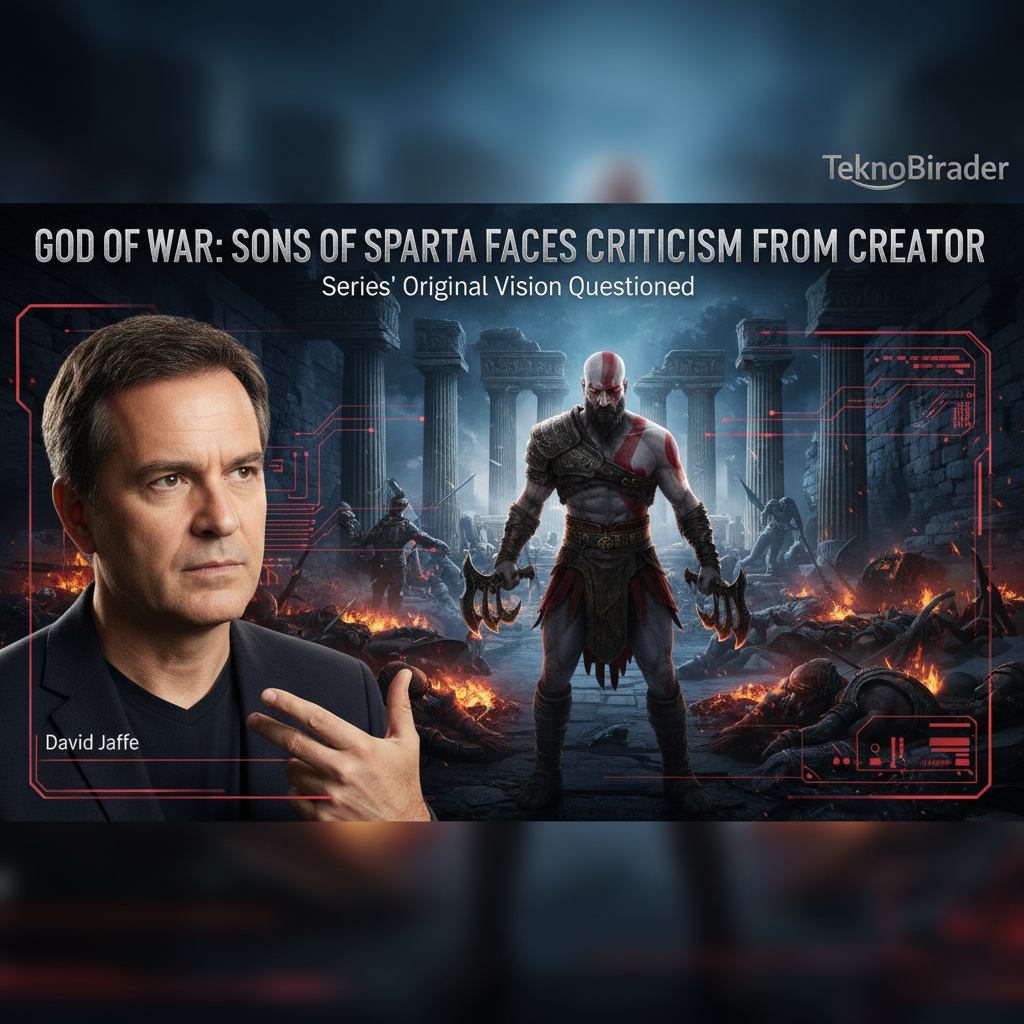God of War Sons of Sparta Serisi Yaratıcısından Eleştiri Aldı!