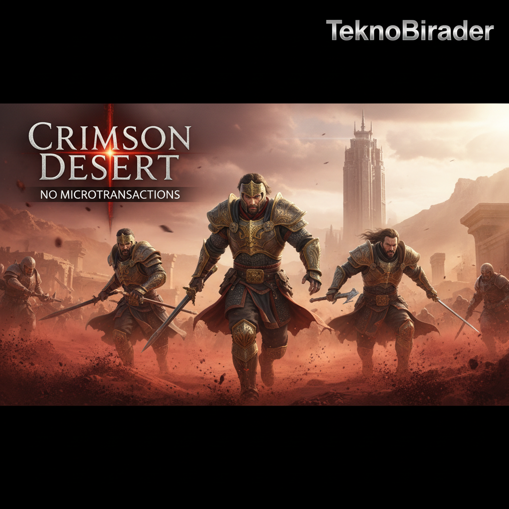 Crimson Desert Mikro İşlemlere Yer Vermeyecek