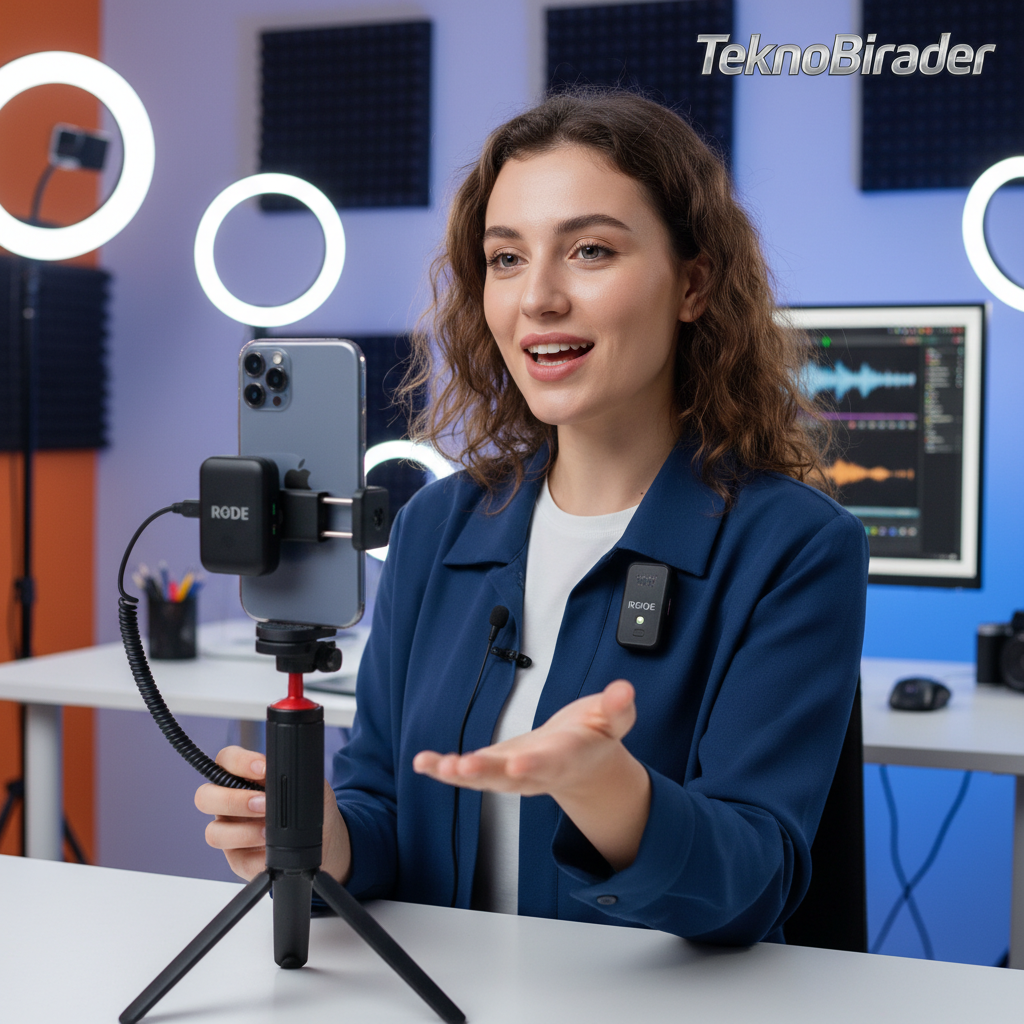 Rode Mikrofonlar Artık iPhone ile Kablosuz Yayın Kalitesinde Ses Sunuyor