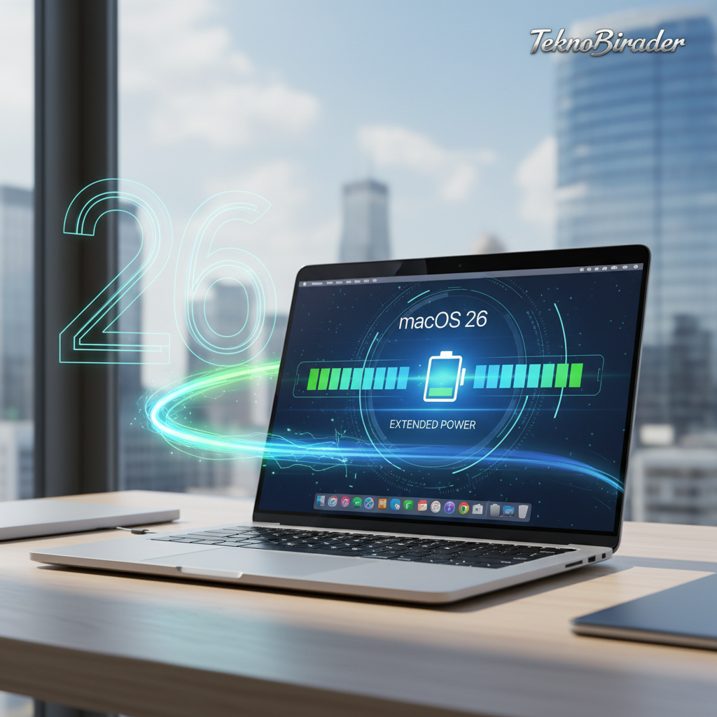 macOS 26 ile MacBook Pil Ömrü Uzuyor!