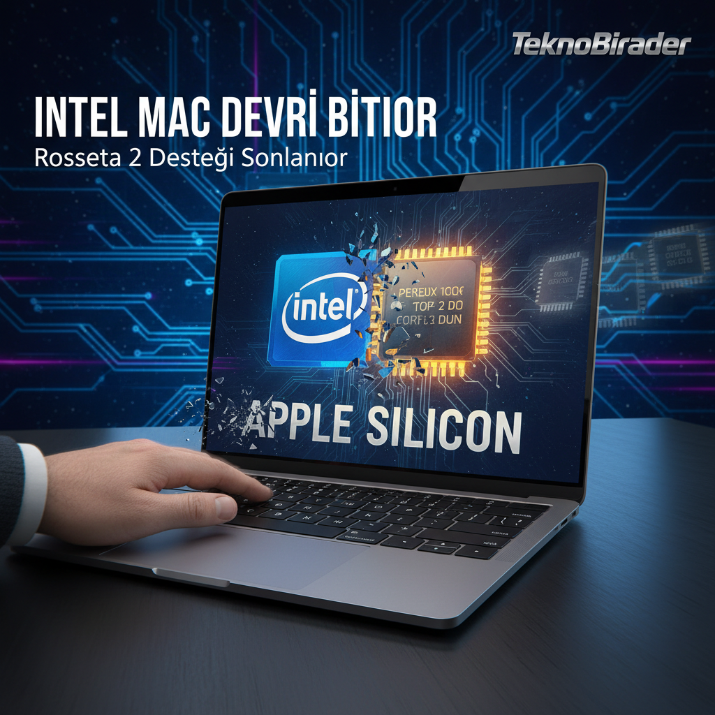 Intel Mac Devri Resmen Bitiyor: Rosetta 2 Desteği Sonlanıyor