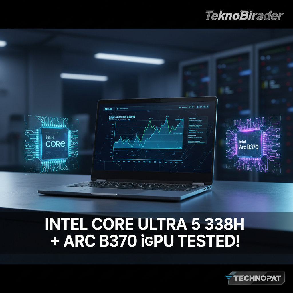 Intel Core Ultra 5 338H ve Arc B370 iGPU test edildi! – Technopat