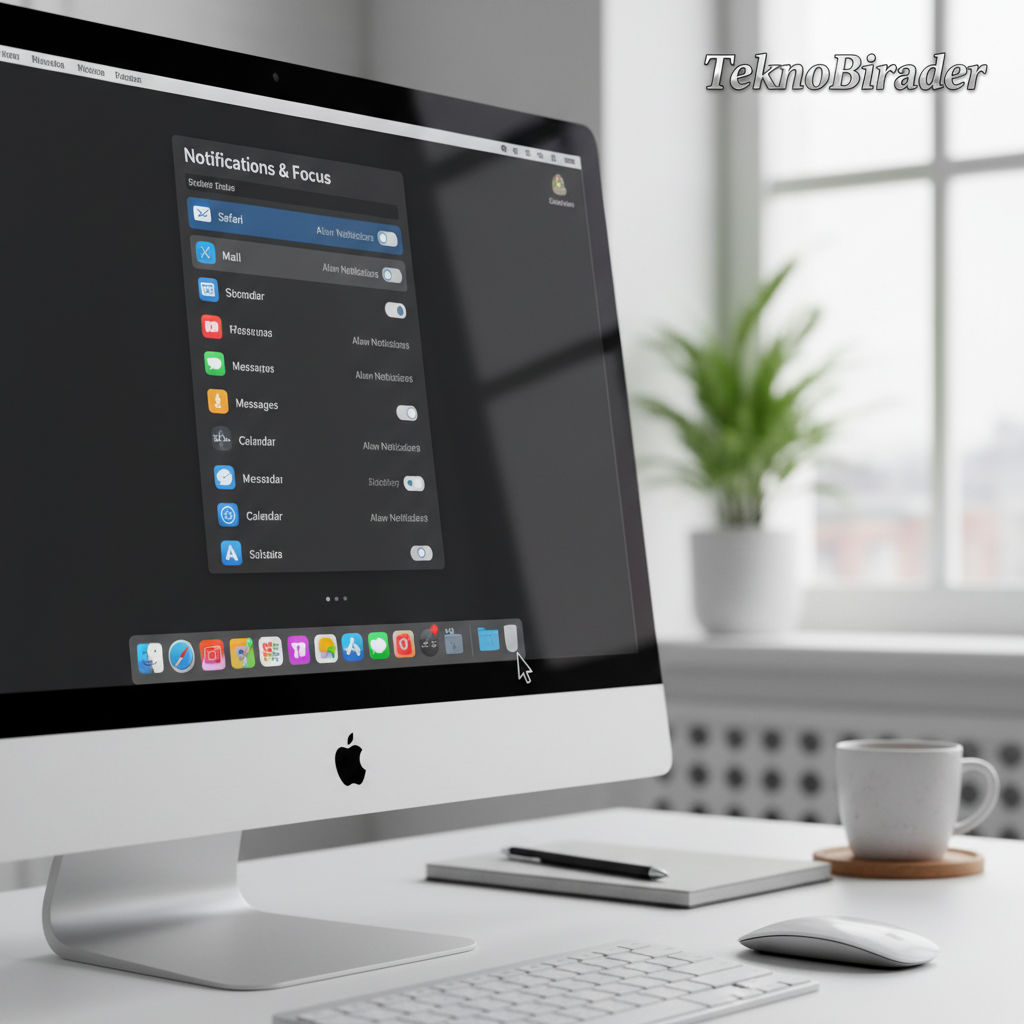 Mac Bilgisayarlarda Bildirim Ayarları Nasıl Yapılır?