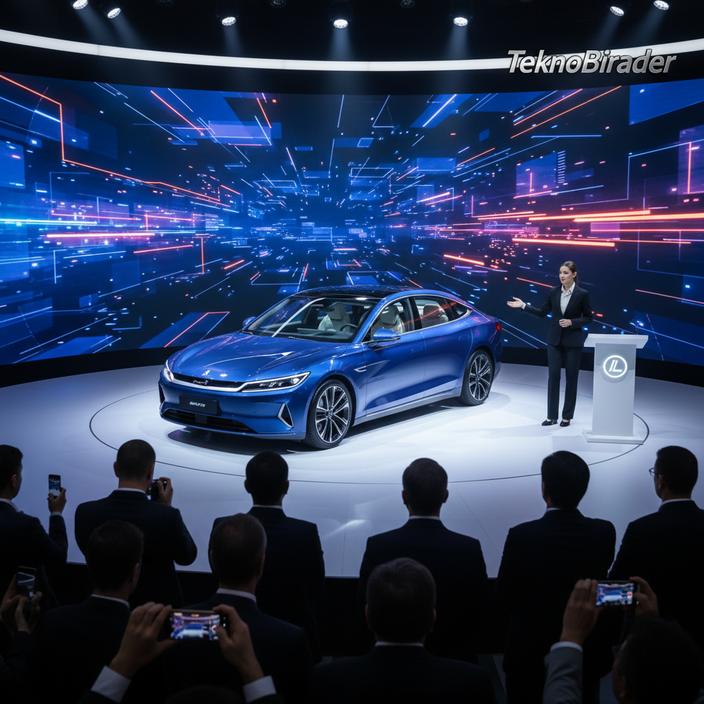 BYD’nin Yeni Markası Linghui İlk Elektrikli Sedanını Tanıttı