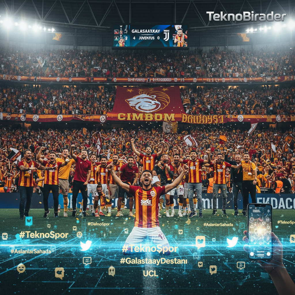 Galatasaray, Juventus’u Farklı Yenerek Sosyal Medyayı Salladı!