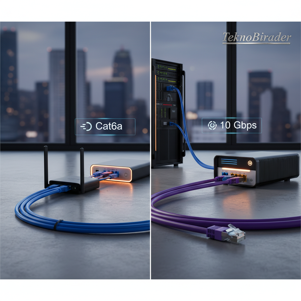 Ev Ağınızı Kablolarken Cat6 Yerine Cat6a Seçmek Neden Daha İyi Olabilirdi?