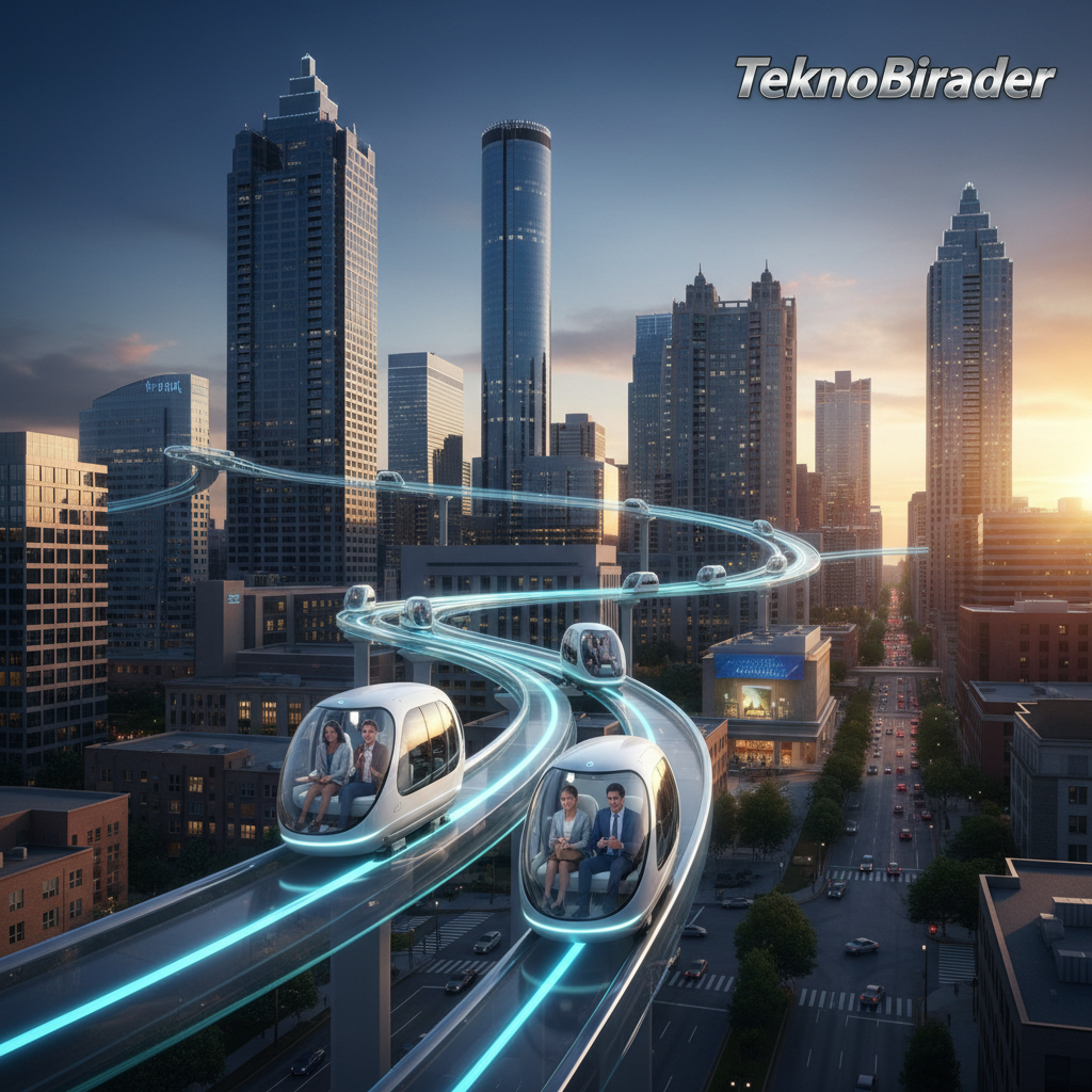 Atlanta’da Minik Kapsüllerle Otonom Ulaşım Başlıyor