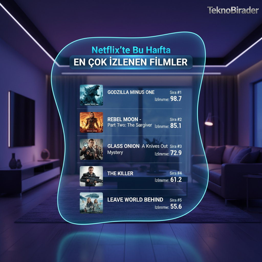 Netflix’te Bu Hafta En Çok İzlenen Filmler Belli Oldu!