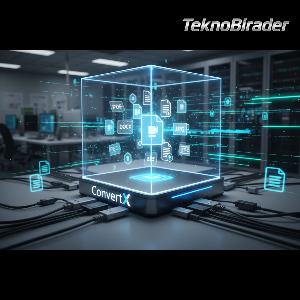 Çevrimiçi Dönüştürücülere Veda: ConvertX ile Dosyalarınız Kontrolünüzde!