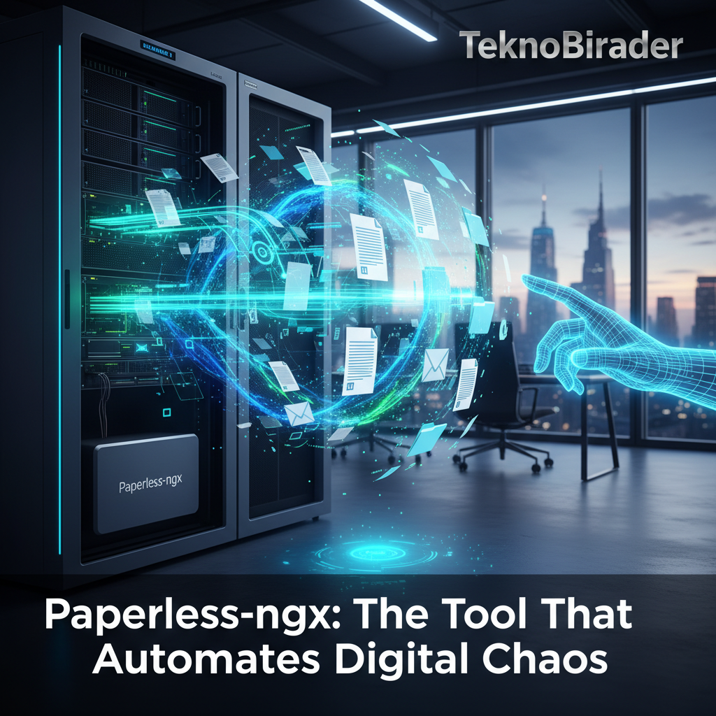 Dijital Karmaşayı Otomatik Hale Getiren Araç: Paperless-ngx