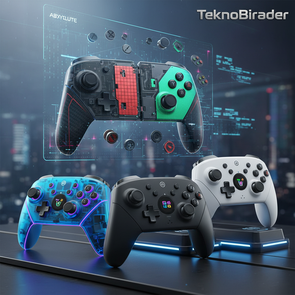 Abxylute’tan Yeni Nesil Switch 2 Oyun Kontrolcüleri: Derin Özelleştirme Vadediyor