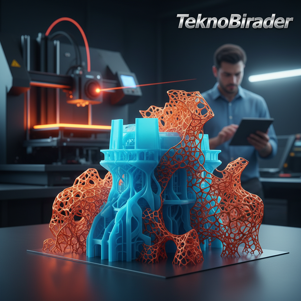 3D Baskıda Destek Elemanları Tasarımın Bir Parçasıdır