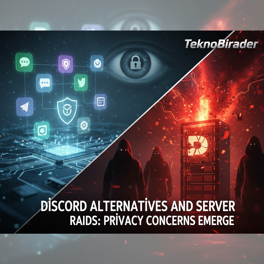 Discord Alternatifleri ve Sunucu Baskınları: Gizlilik Endişeleri Ortaya Çıkıyor