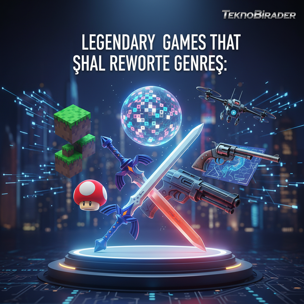 Tarihe Yön Veren Efsanevi Oyunlar: Türleri Baştan Yazdılar