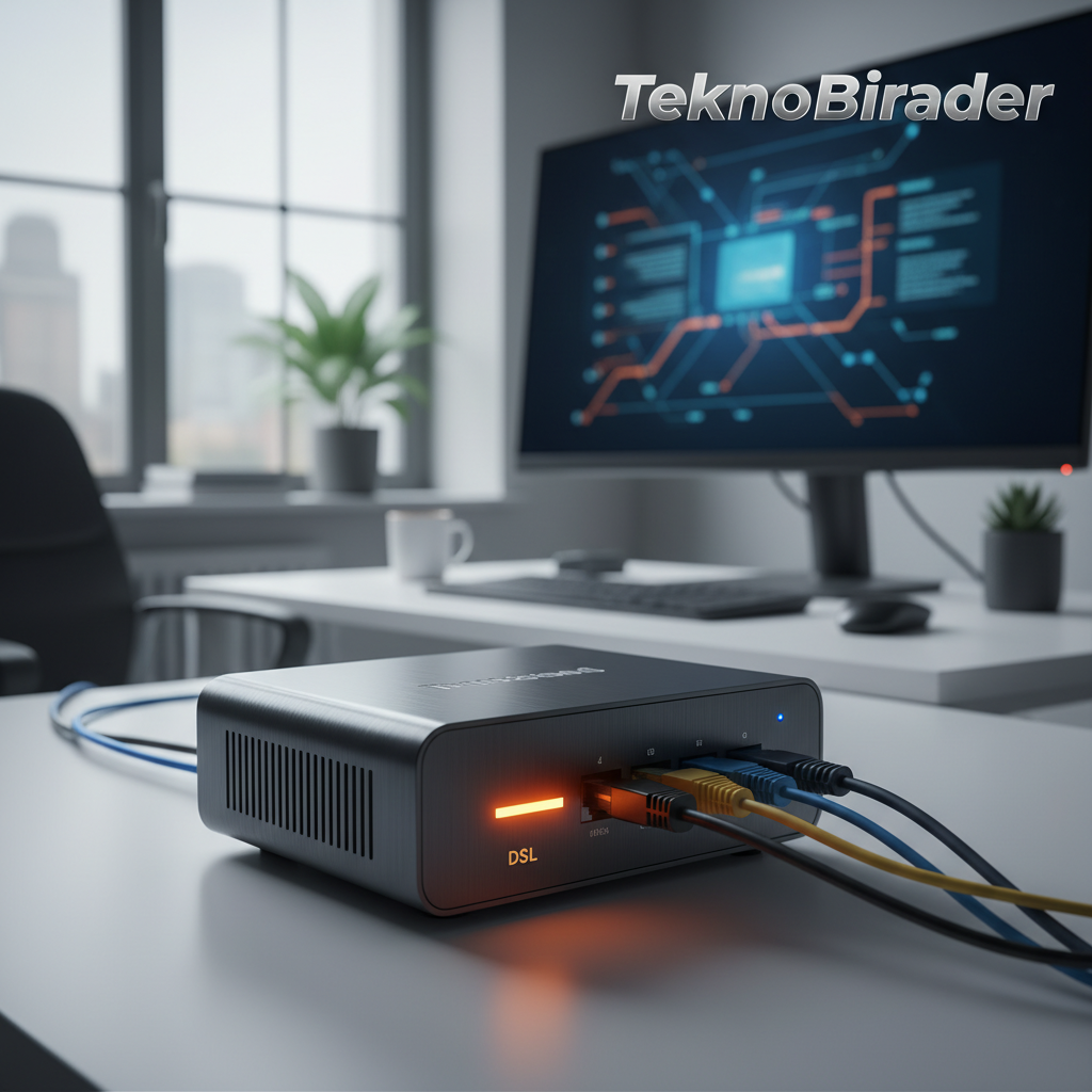Modem DSL Işığında Turuncu Yanma: İnternet Bağlantınızda Neler Oluyor?