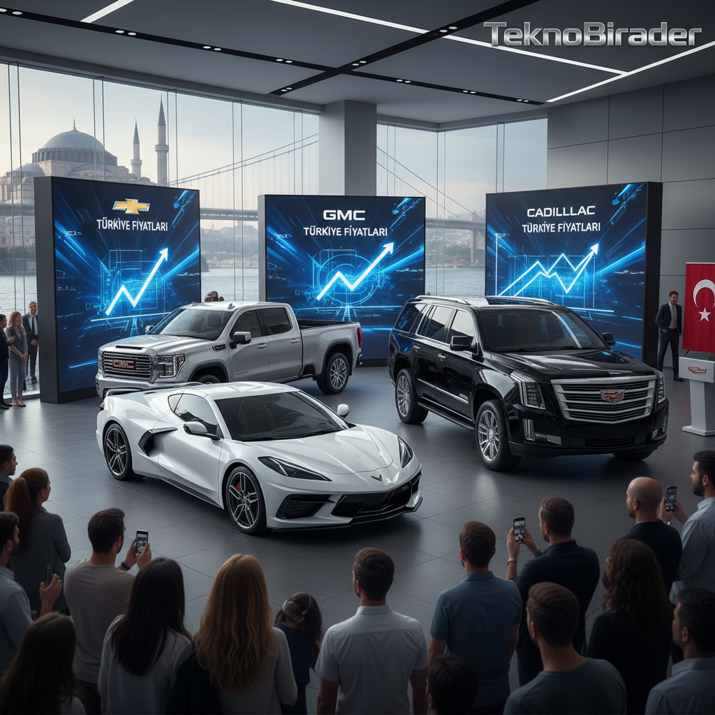 ABD’li Devlerin Türkiye Fiyatları Belli Oldu: Chevrolet, GMC ve Cadillac Türkiye’de!