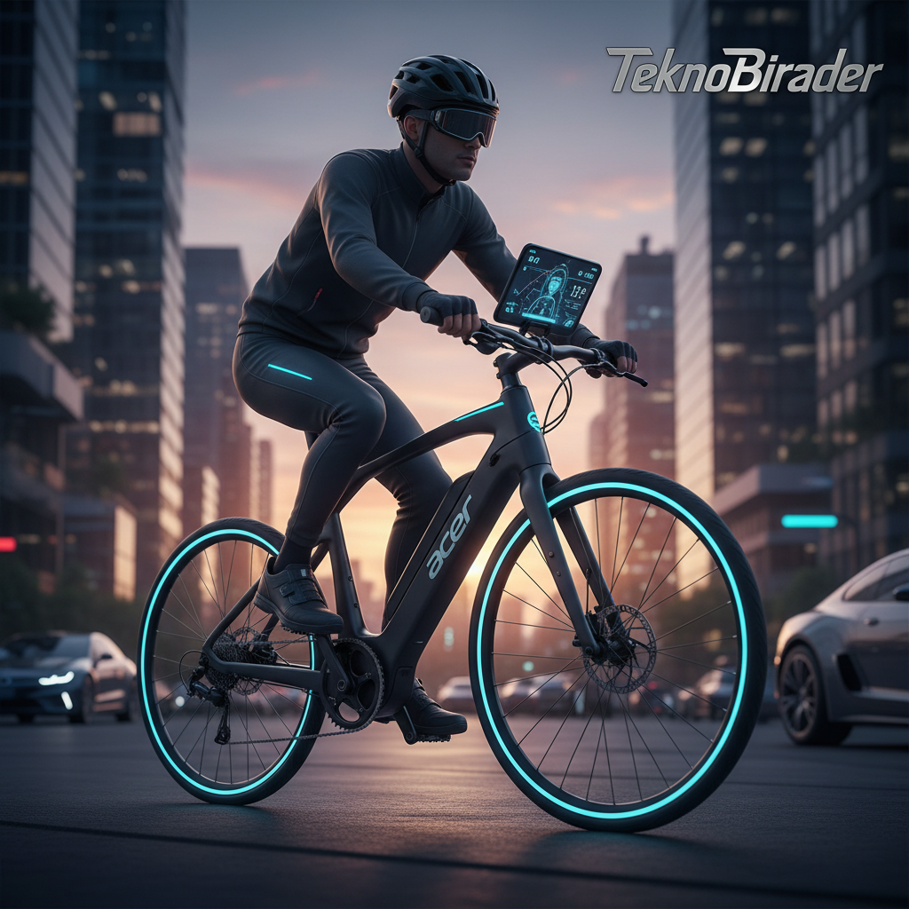 Acer’ın Sıra Dışı Yapay Zeka Destekli Elektrikli Bisikleti Karşınızda!