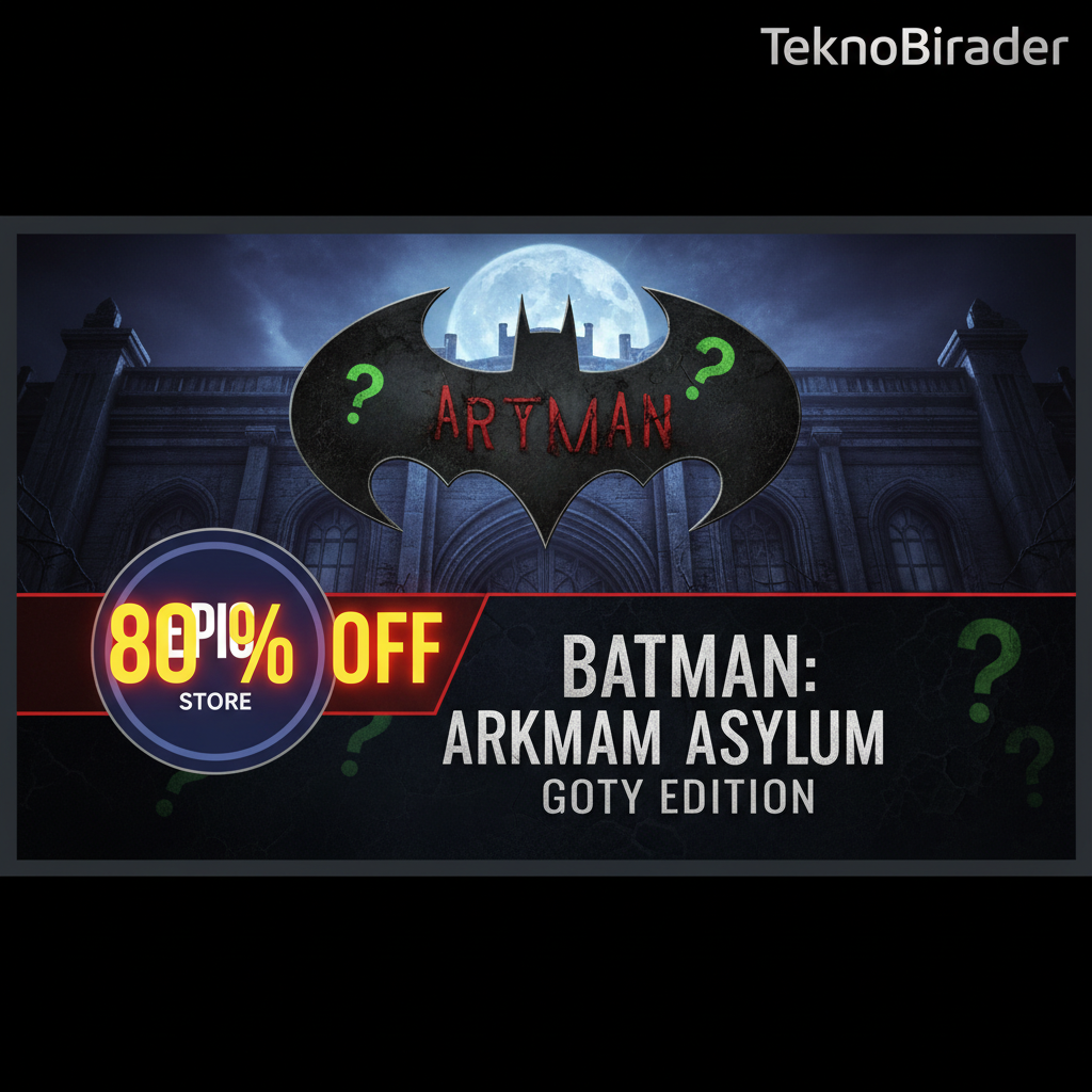 Epic Games’ten Kaçırılmayacak Fırsat: Batman: Arkham Asylum GOTY Yüzde 80 İndirimde!