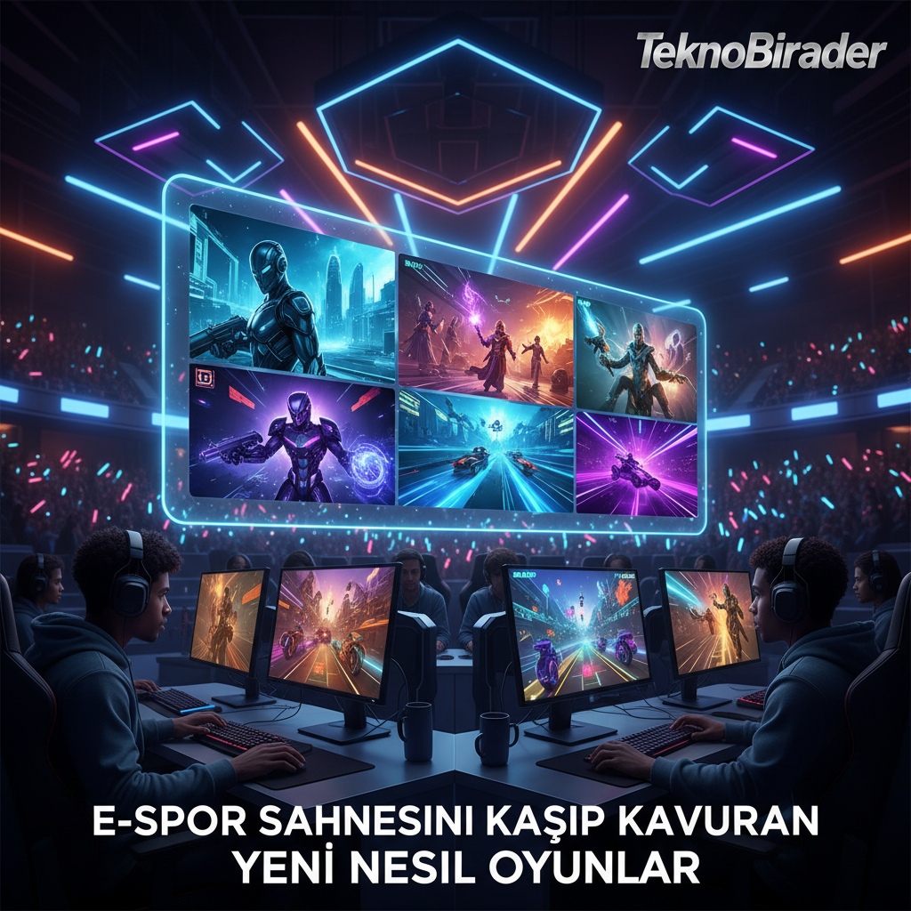 E-Spor Sahnesini Kasıp Kavuran Yeni Nesil Oyunlar