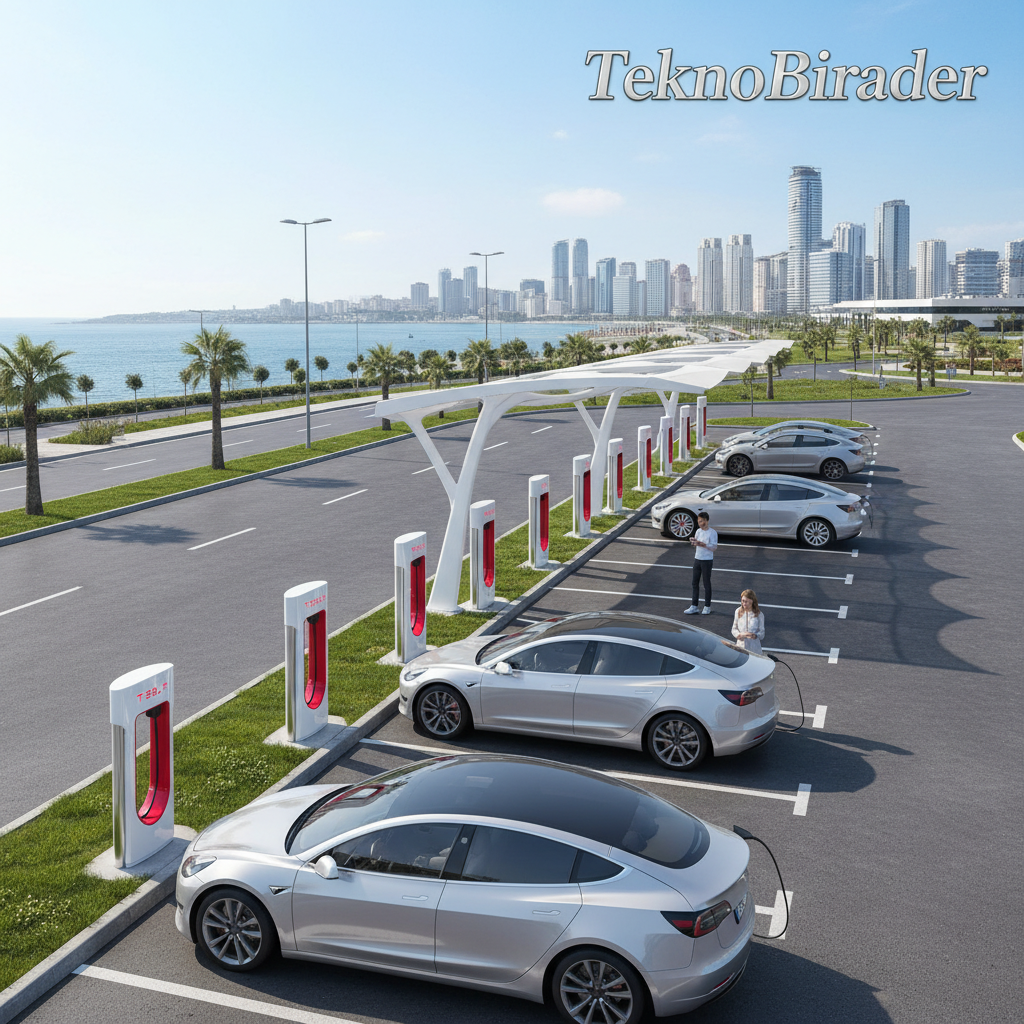 İstanbul’da Tesla Şarj Ağı Genişliyor: Büyükçekmece’ye Yeni Supercharger İstasyonu