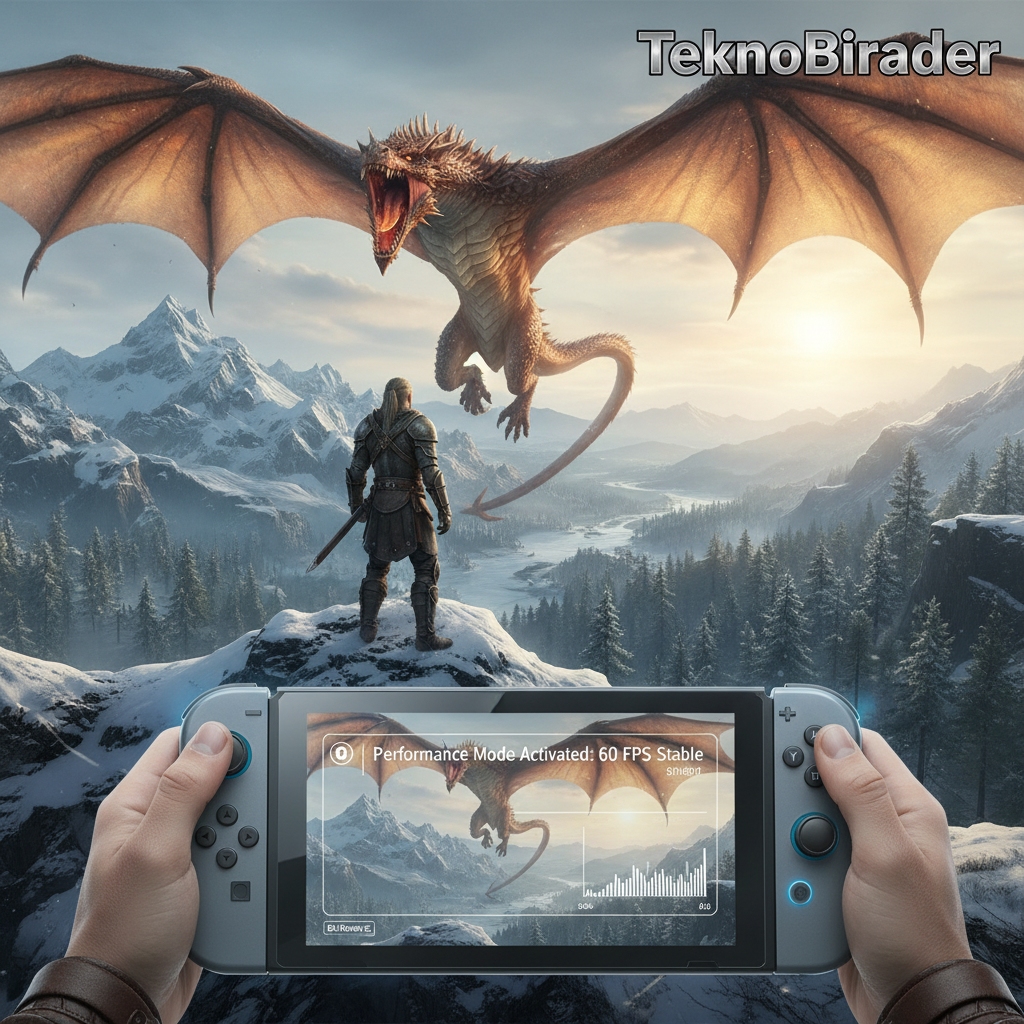 Skyrim’in Switch 2 Sürümü Artık Daha Akıcı: Performans Modu Geldi!