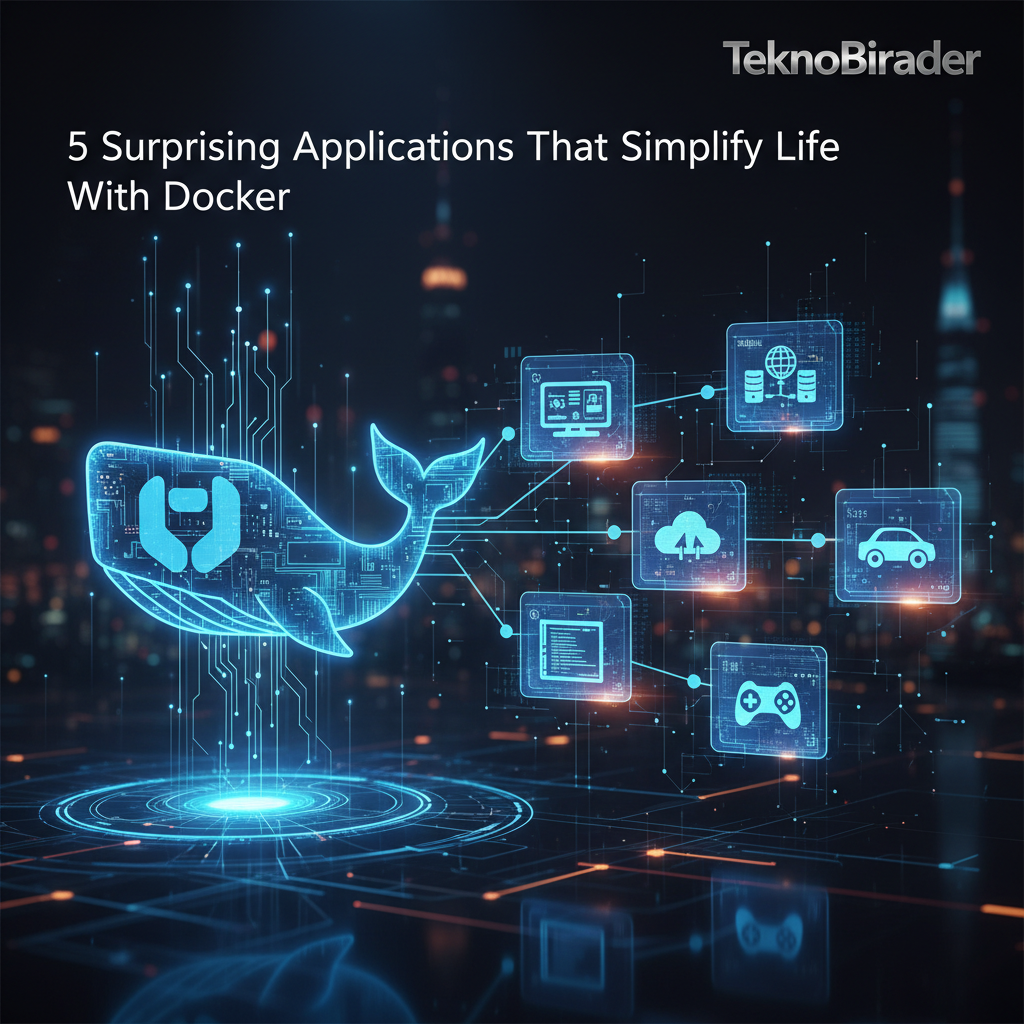 Docker ile Hayat Kolaylaştıran 5 Şaşırtıcı Uygulama