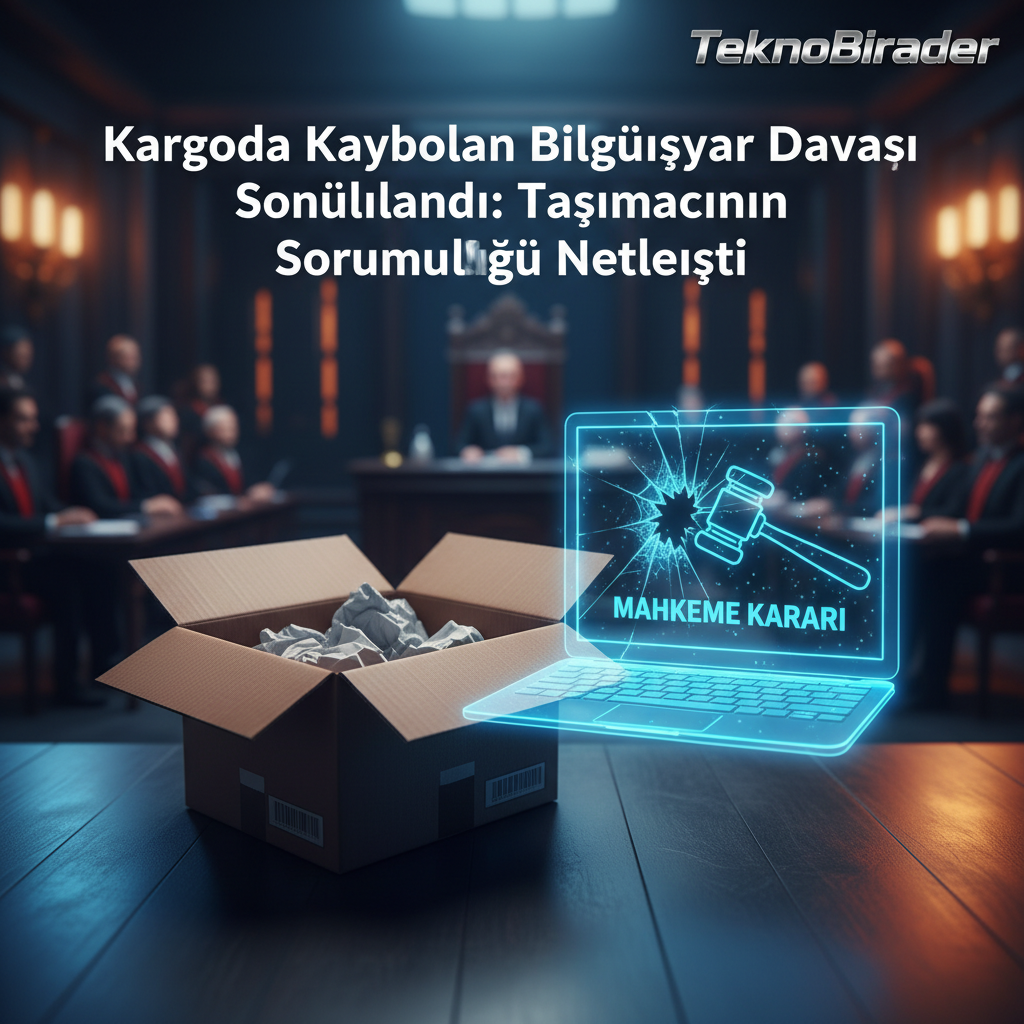 Kargoda Kaybolan Bilgisayar Davası Sonuçlandı: Taşımacının Sorumluluğu Netleşti