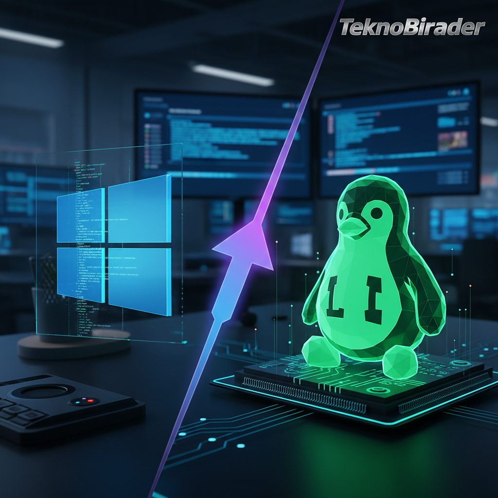 Windows Yerine Neden Linux Araçlarını Kullanıyorum?