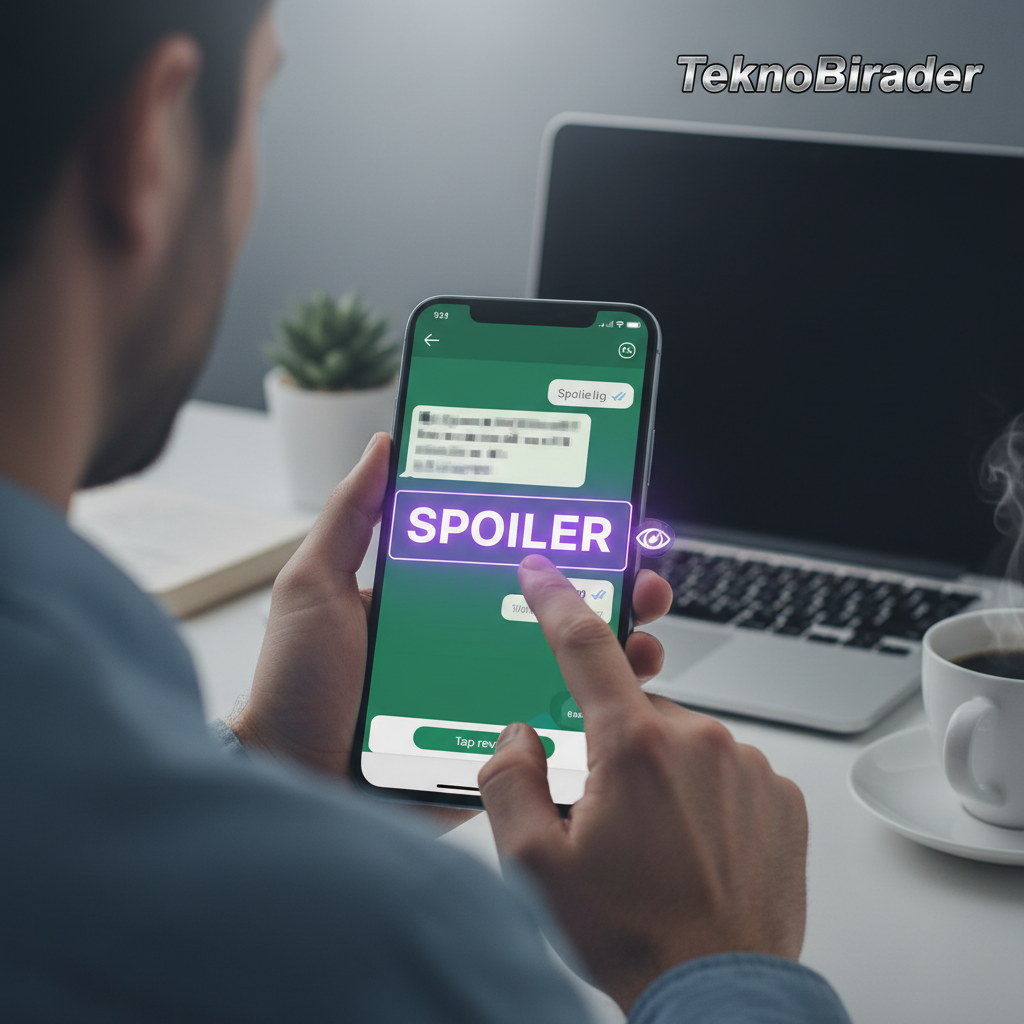 WhatsApp’a Mesajları Gizleyecek Spoiler Özelliği Geliyor