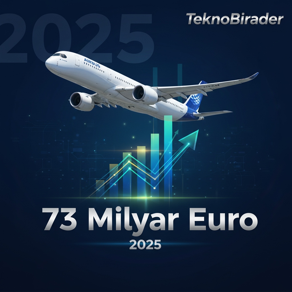 Airbus 2025’i 73 Milyar Euro Gelirle Kapatı