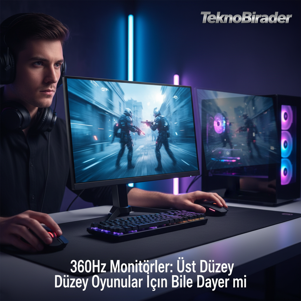 360Hz Monitörler: Üst Düzey Oyuncular İçin Bile Değer mi?