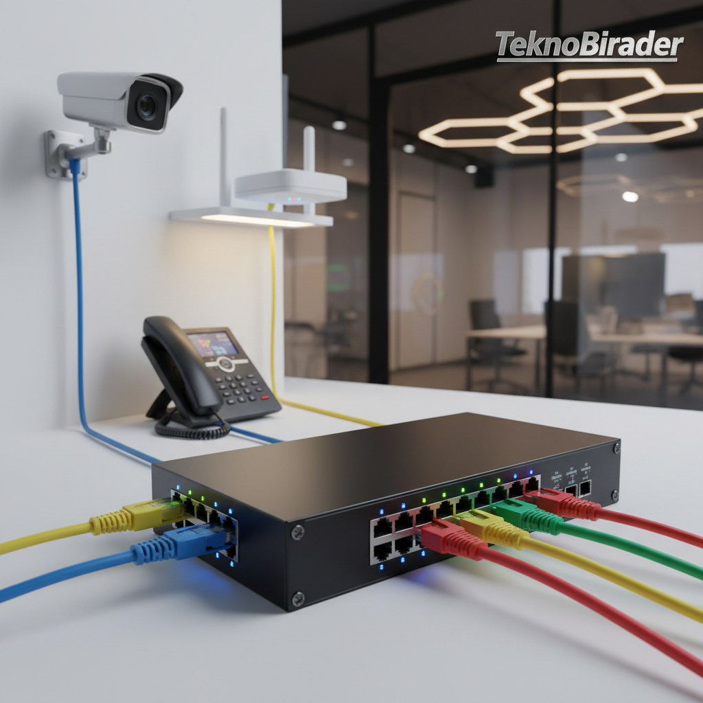 Cihazlarınıza PoE Eklemek Artık Çok Kolay: PoE Destekli Switch’lerle Tanışın!