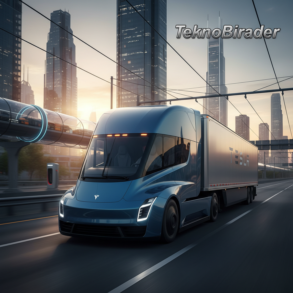Tesla Semi: Elektrikli Kamyon Devriminin Teknik Detayları 🚛
