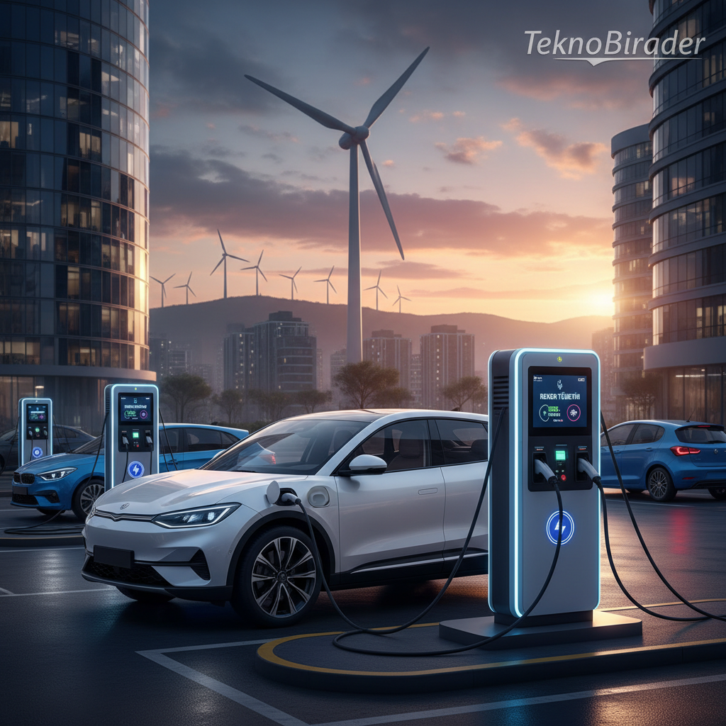 Türkiye’de Elektrikli Araç Şarjında Rekor Tüketim