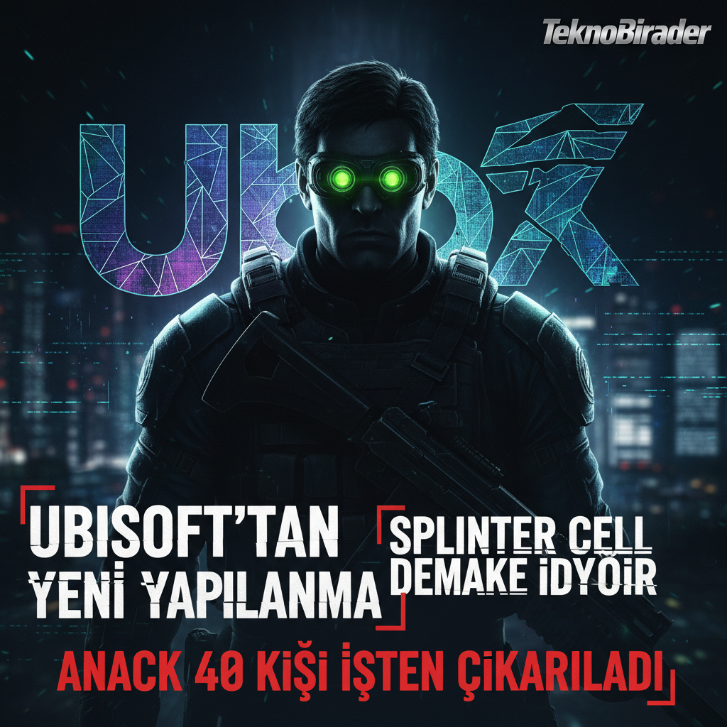 Ubisoft’tan Yeni Yapılanma: Splinter Cell Yeniden Yapımı Devam Ediyor, Ancak 40 Kişi İşten Çıkarıldı