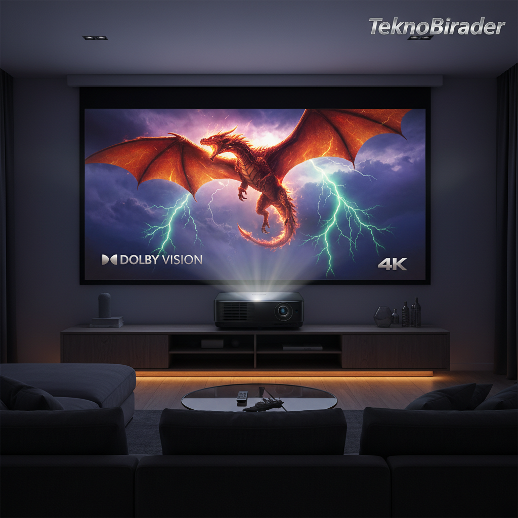 Optoma’dan Ev Sinemasına Yeni Bir Soluk: Dolby Vision Destekli 4K Projektör