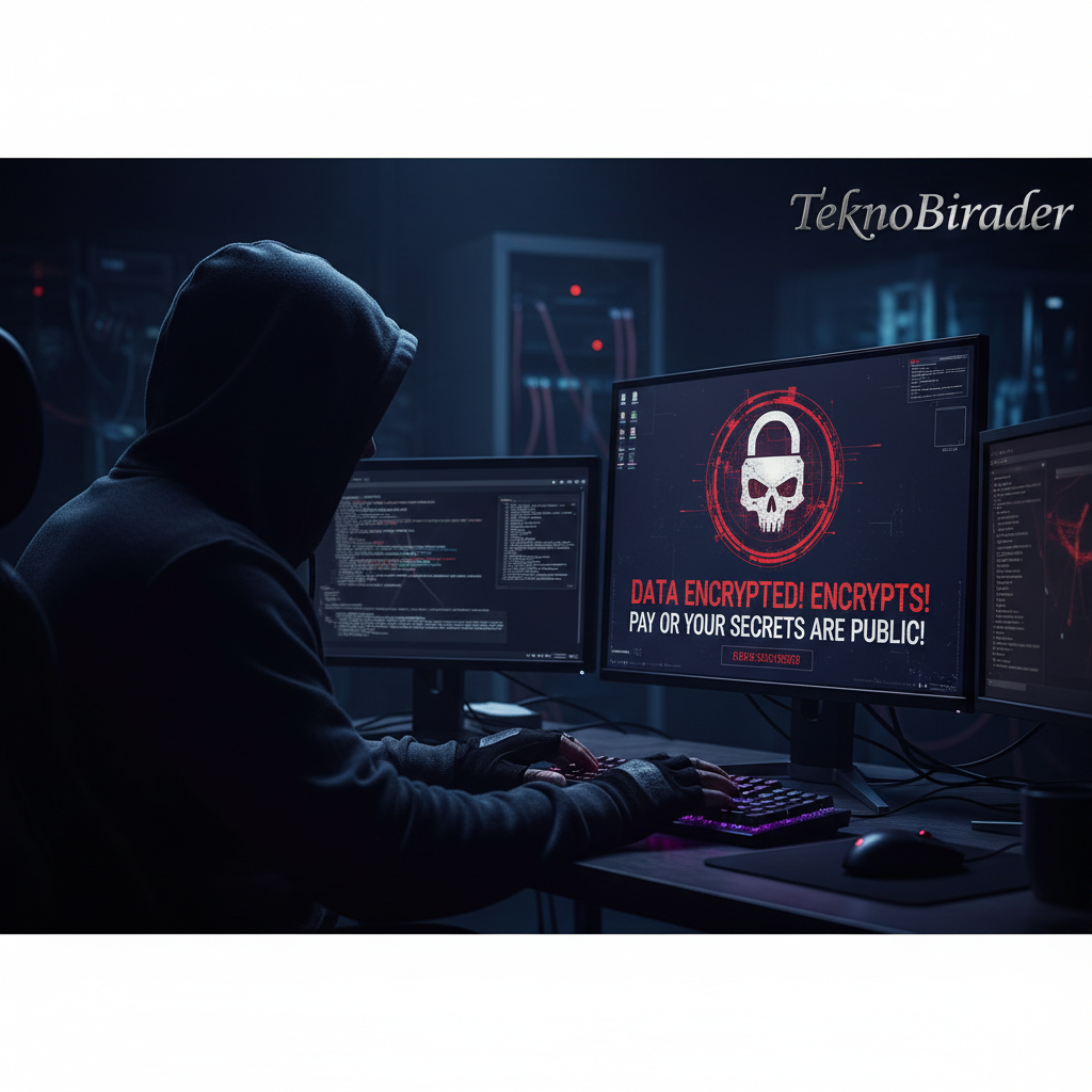 Fidye Yazılımları Sadece Şifrelemekle Kalmıyor, Artık Tehdit Ediyor!