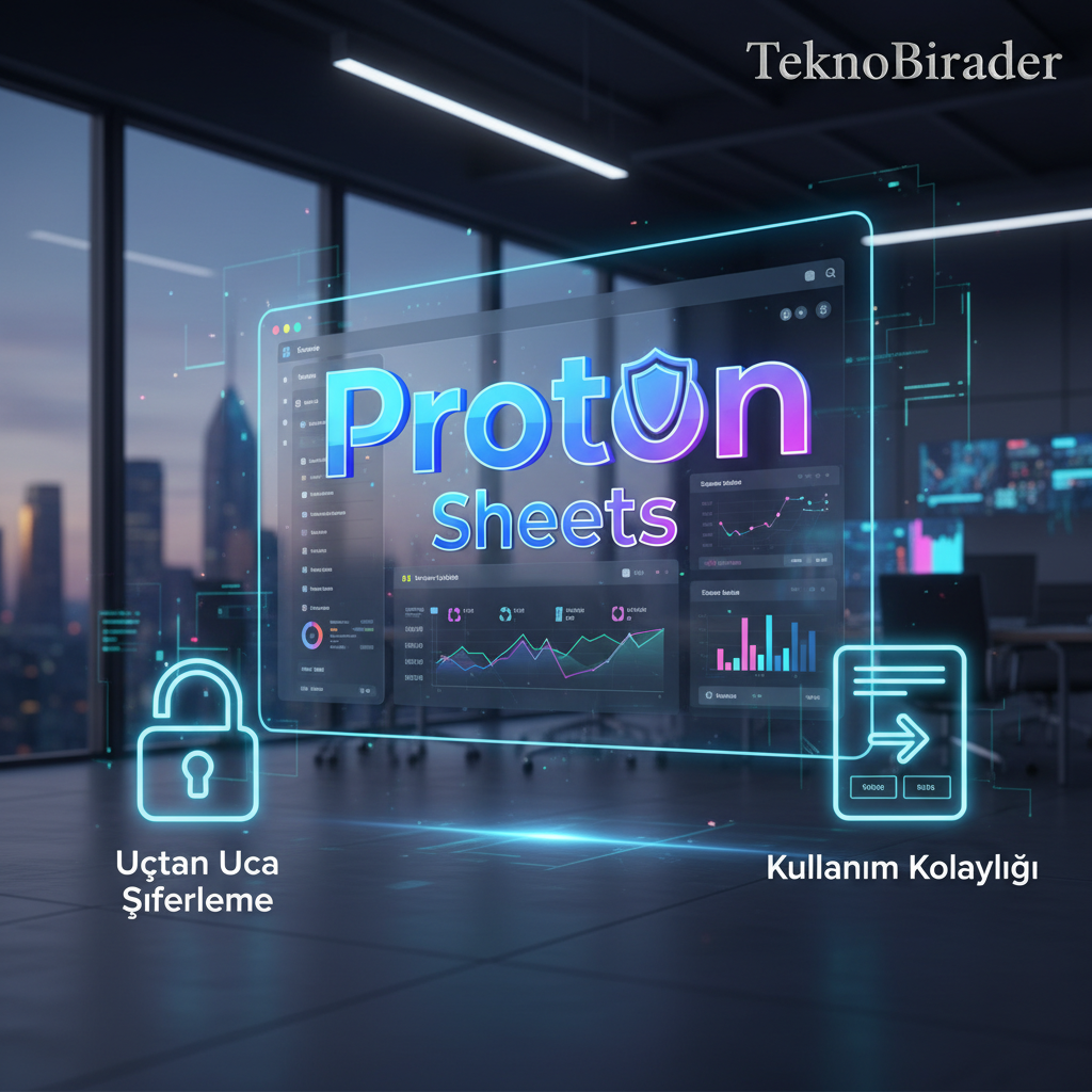 Microsoft Excel’e Rakip: Proton Sheets Güvenlik ve Kullanım Kolaylığı Sunuyor