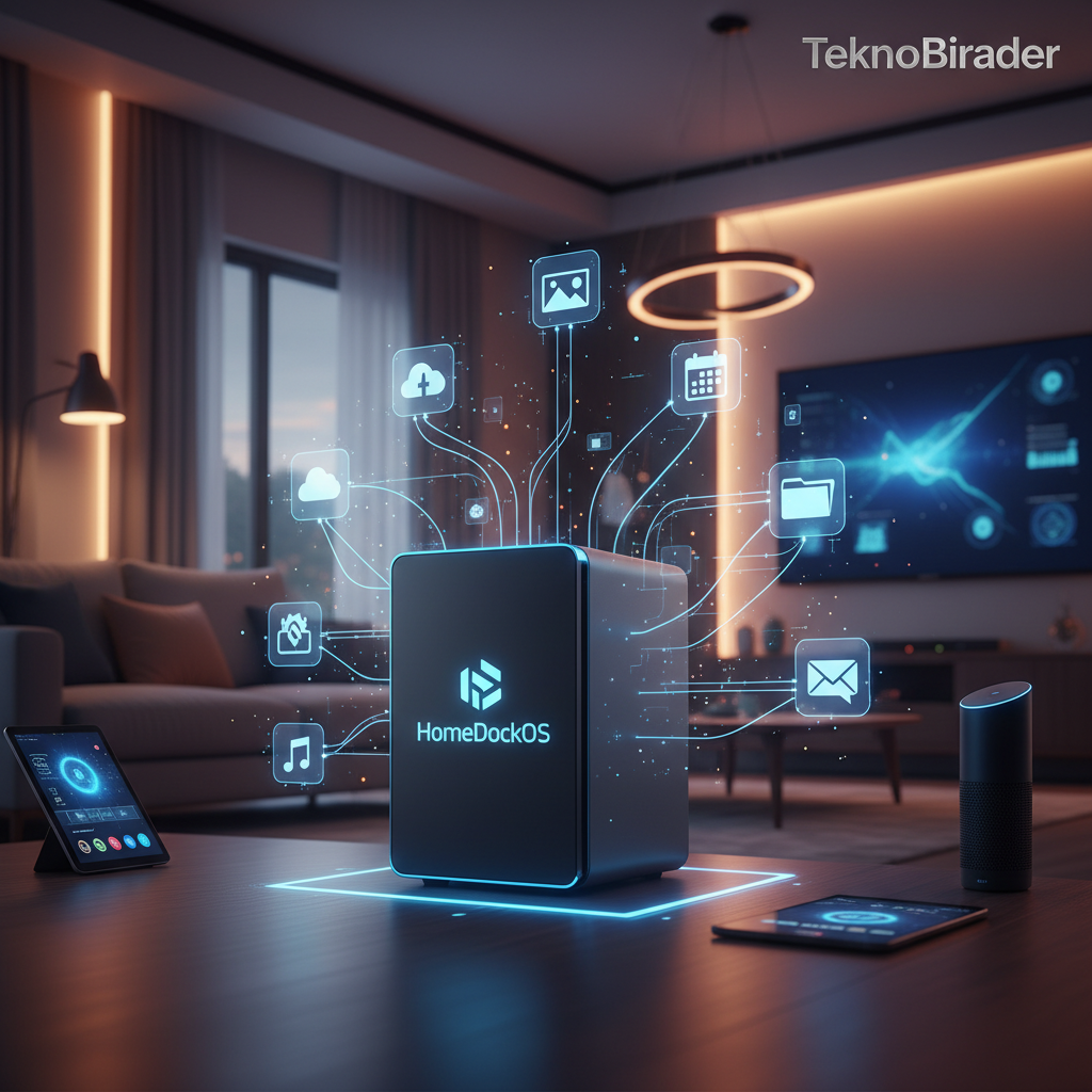 HomeDockOS ile Dijital Hayatınızı Kendi Sunucunuzda Toplayın