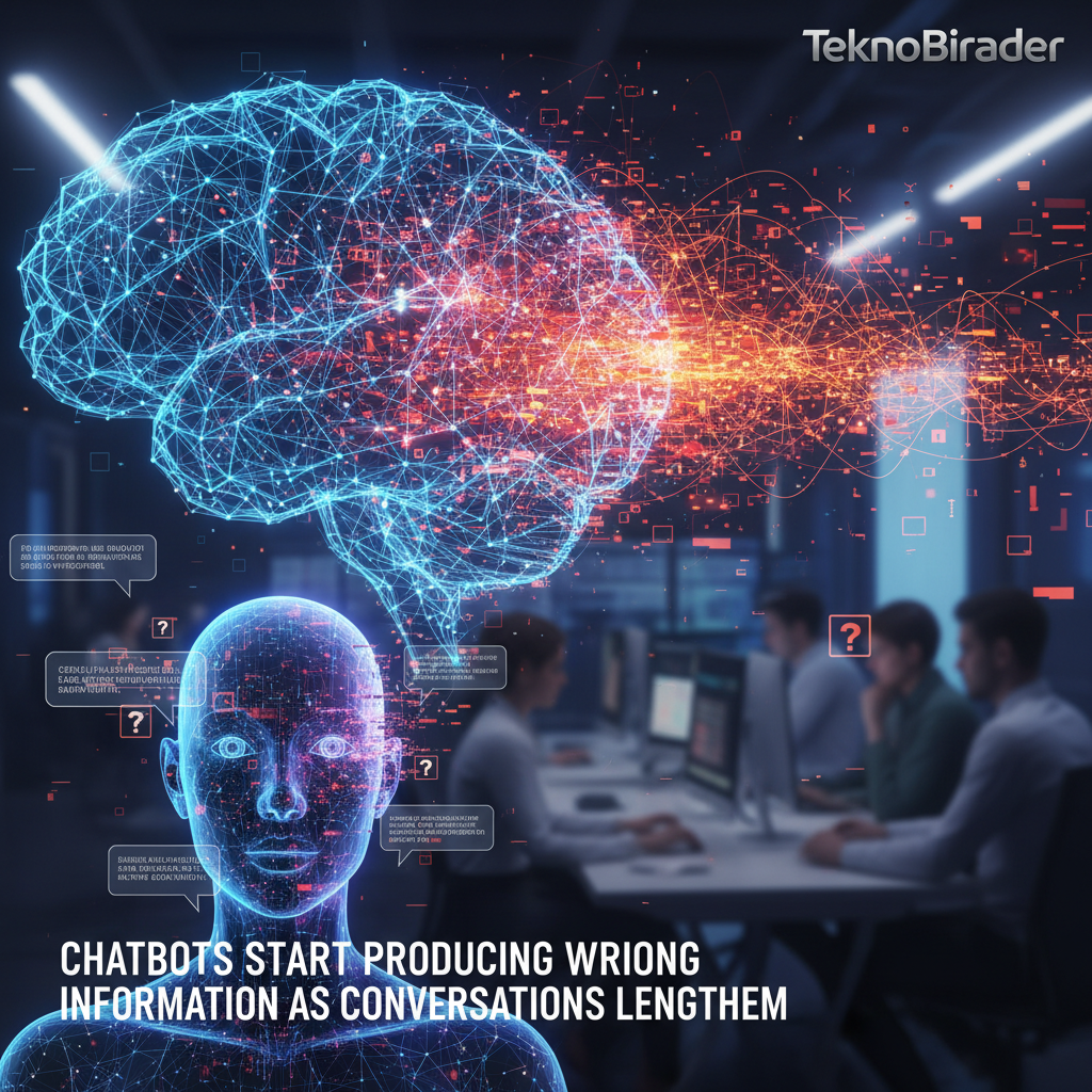 Chatbotlar Sohbet Uzadıkça Yanlış Bilgi Üretmeye Başlıyor