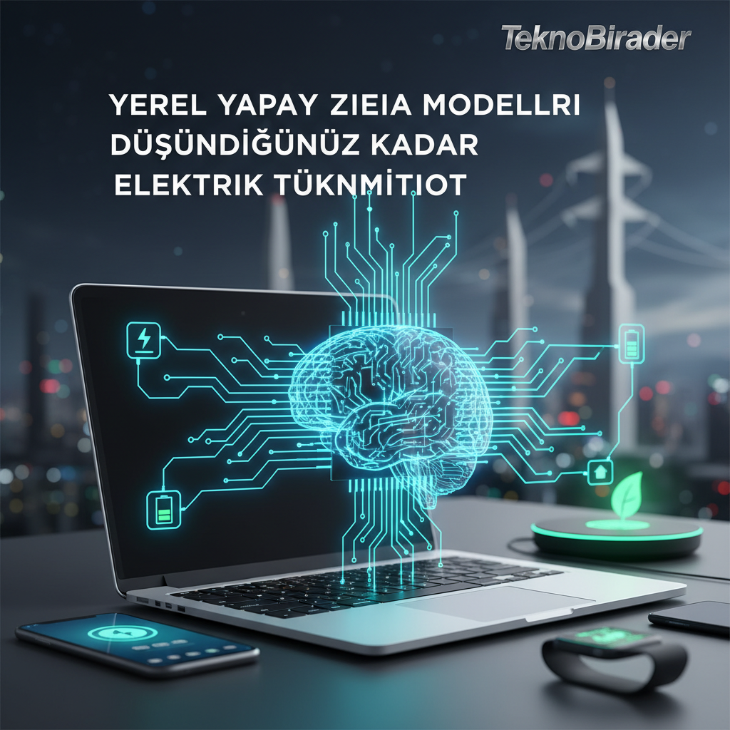 Yerel Yapay Zeka Modelleri Düşündüğünüz Kadar Elektrik Tüketmiyor