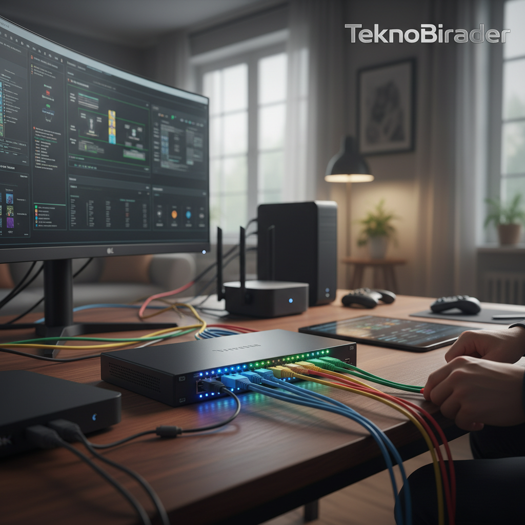 Ev Ağına Yönetilen Switch Eklemek: Bilinmeyen Sorunları Çözen Devrim