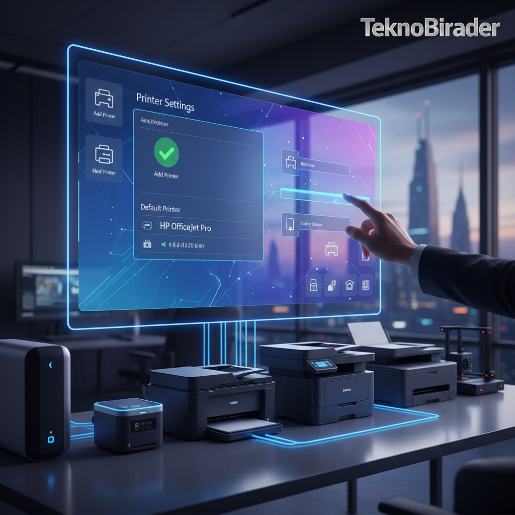 KDE Plasma 6.7.0 ile Yazıcı Yönetimi Çok Daha Kolaylaşıyor