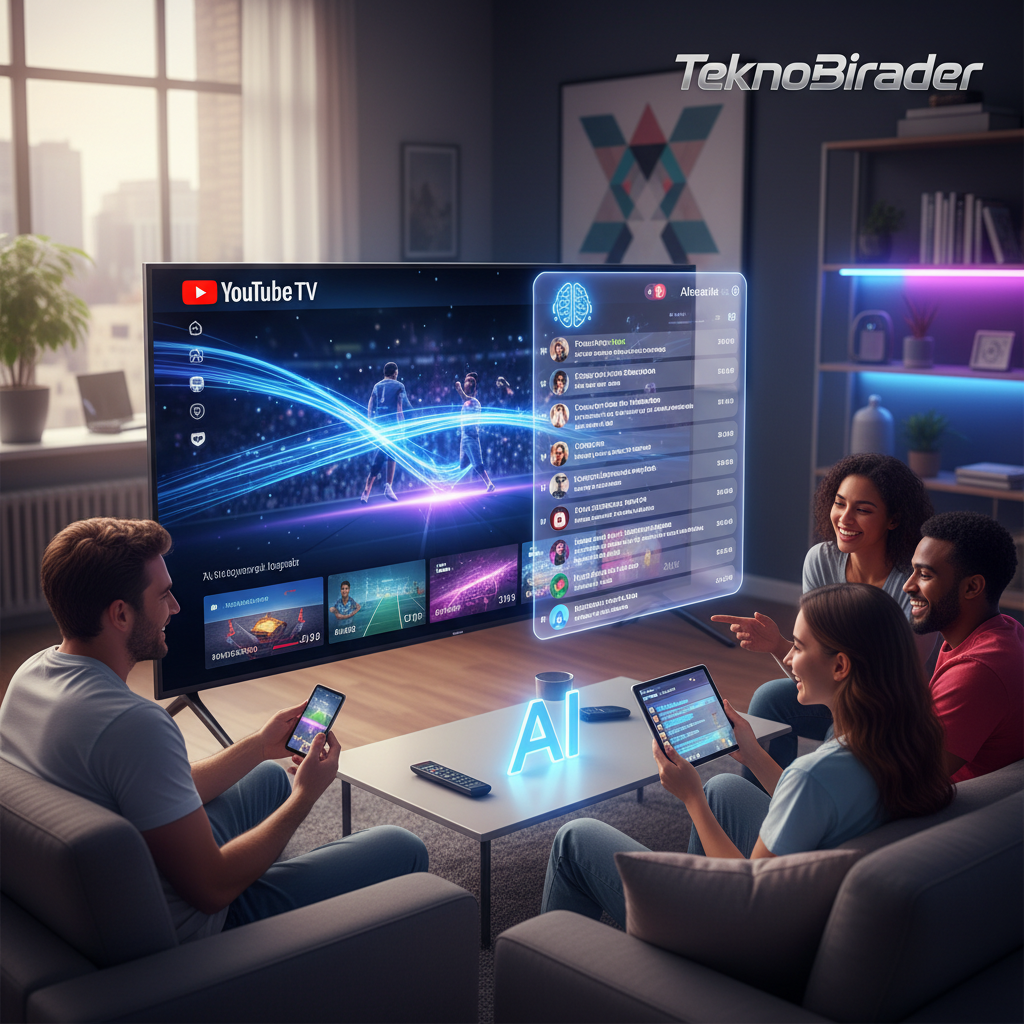 YouTube TV’de Sohbet Odaklı Yapay Zeka Devri Başlıyor