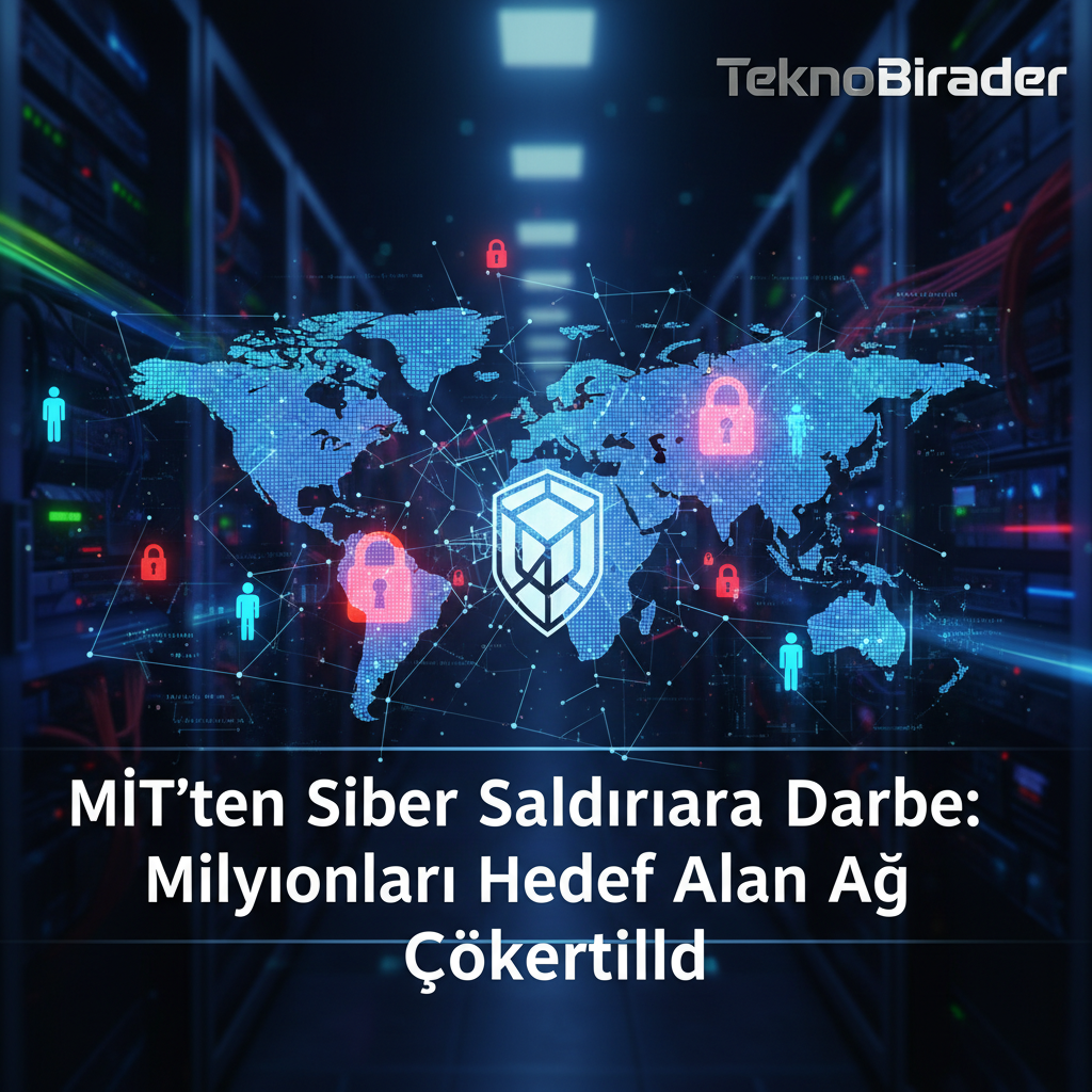 MİT’ten Siber Saldırılara Darbe: Milyonları Hedef Alan Ağ Çökertildi